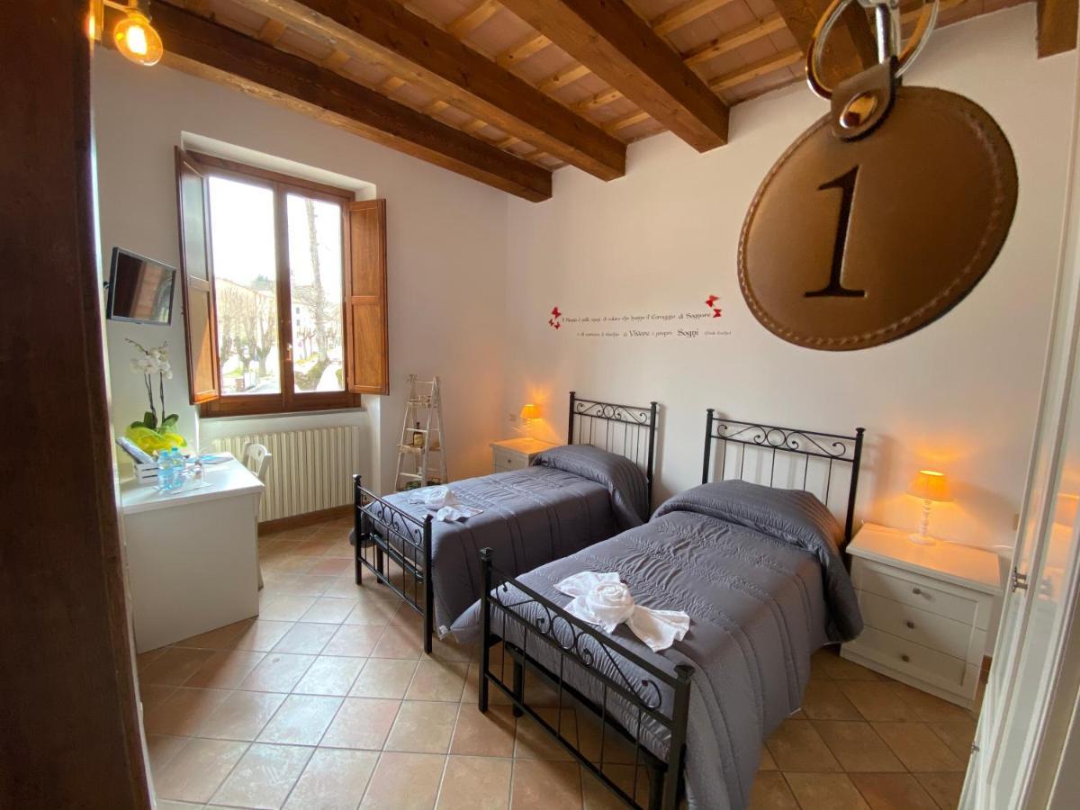 Locanda Della Pieve Pievebovigliana Exteriör bild
