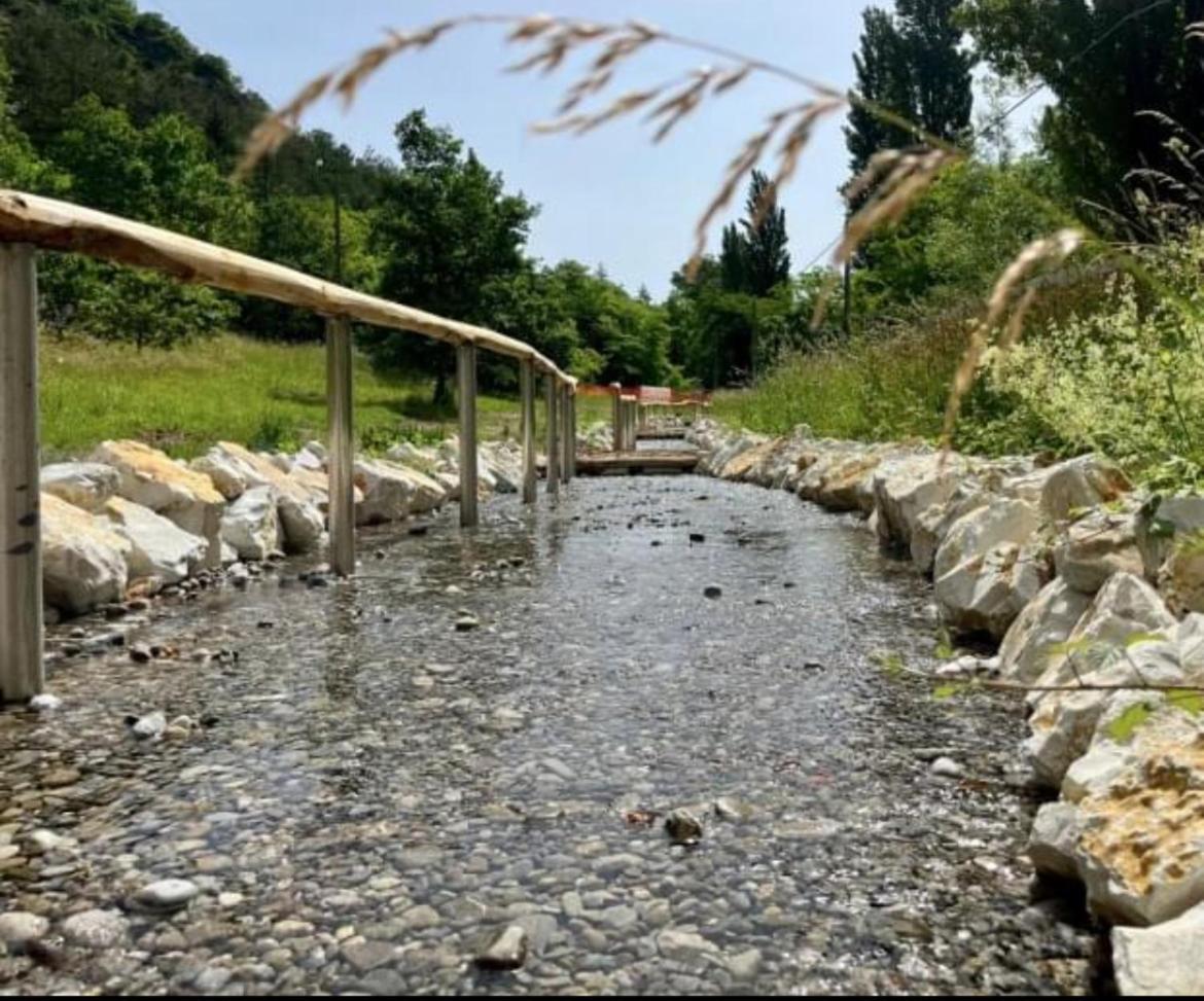Locanda Della Pieve Pievebovigliana Exteriör bild
